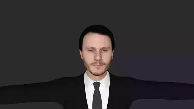 Heath Ledger Hyper Realistic Full Body Fully Rigged 3D Character