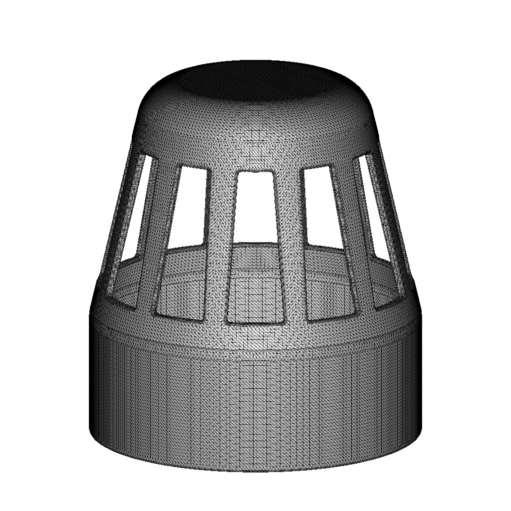 Air Vent Cowl 3D print model_4