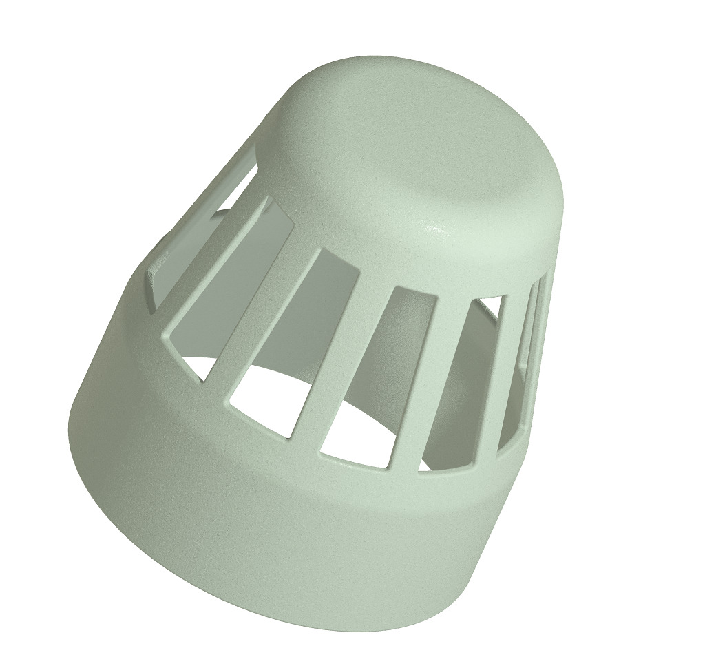 Air Vent Cowl 3D print model_1
