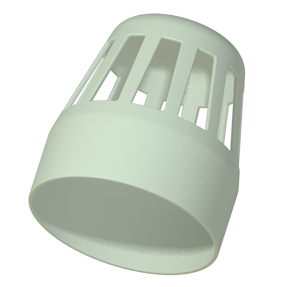 Air Vent Cowl 3D print model_3