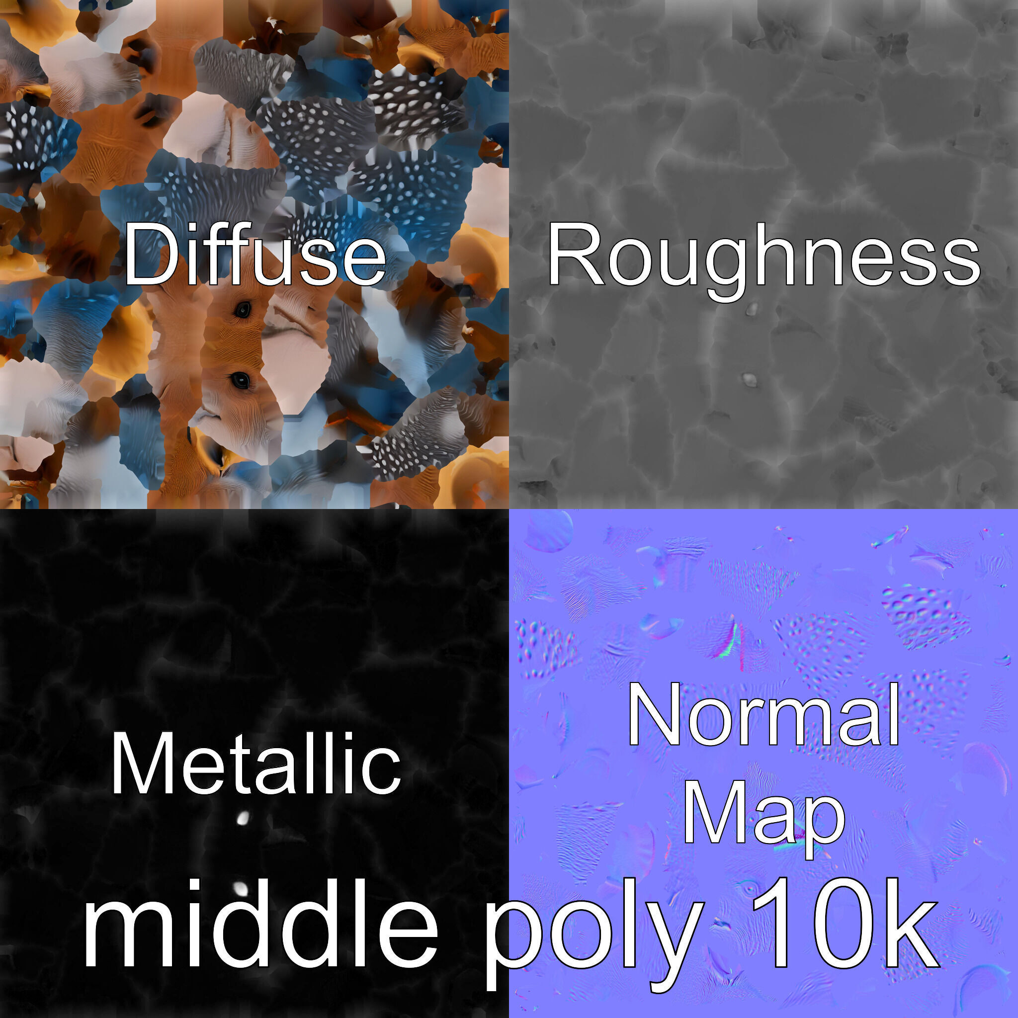 Realistic Aardvark Wildlife Model Low-poly 3D model_30