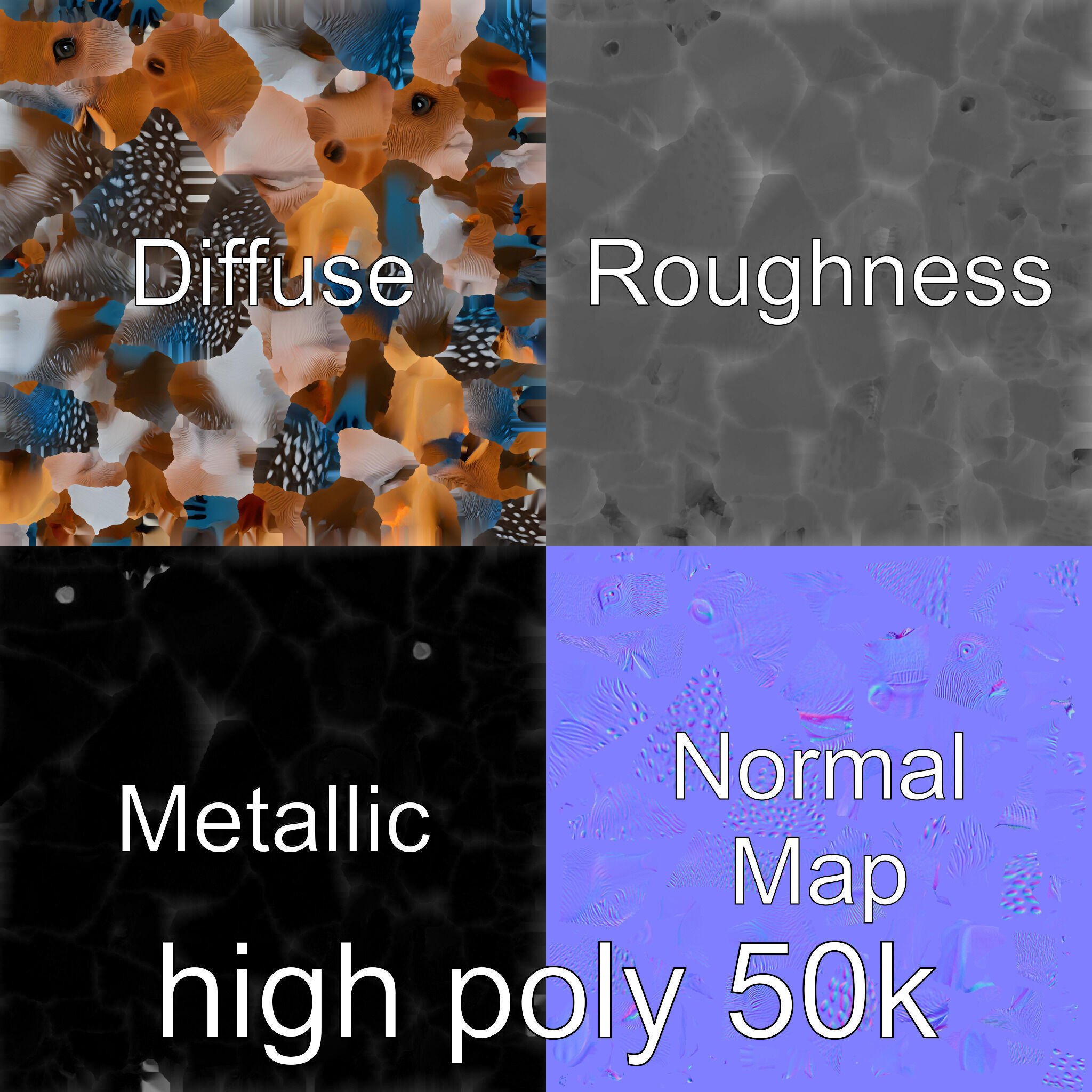 Realistic Aardvark Wildlife Model Low-poly 3D model_33