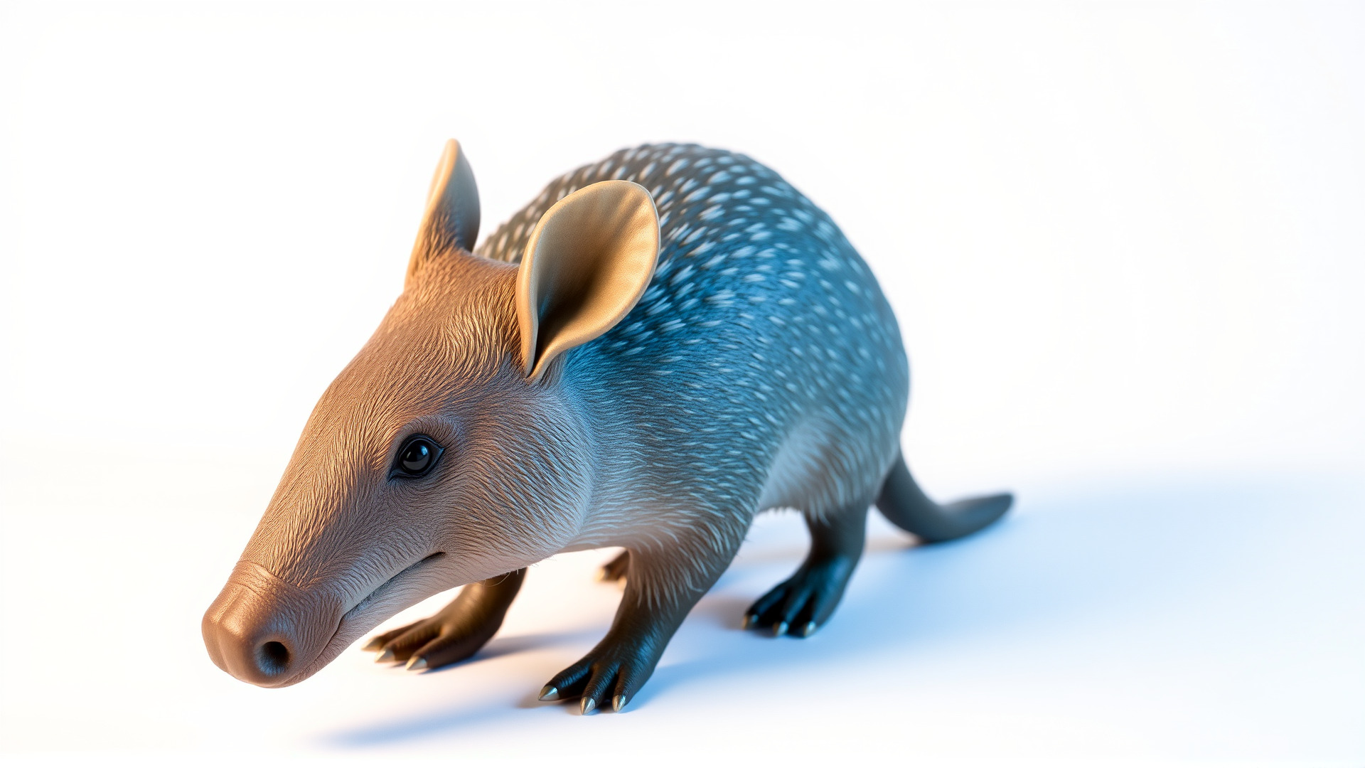 Realistic Aardvark Wildlife Model Low-poly 3D model_6