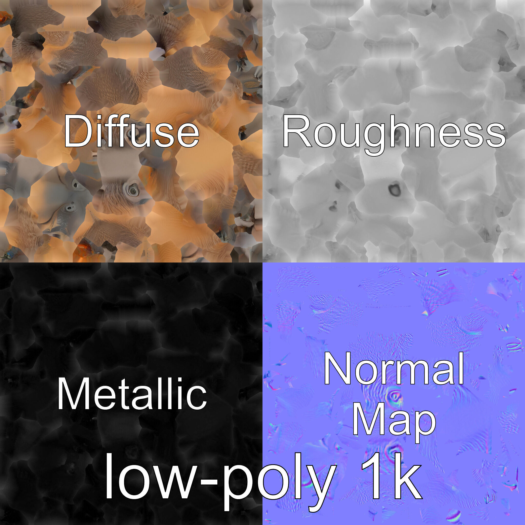 Serene Aardvark Model Evoking Tranquility Low-poly 3D model_4