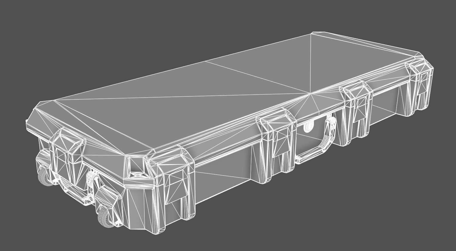 V730 Vault Tactical Rifle Case Low-poly 3D model_13