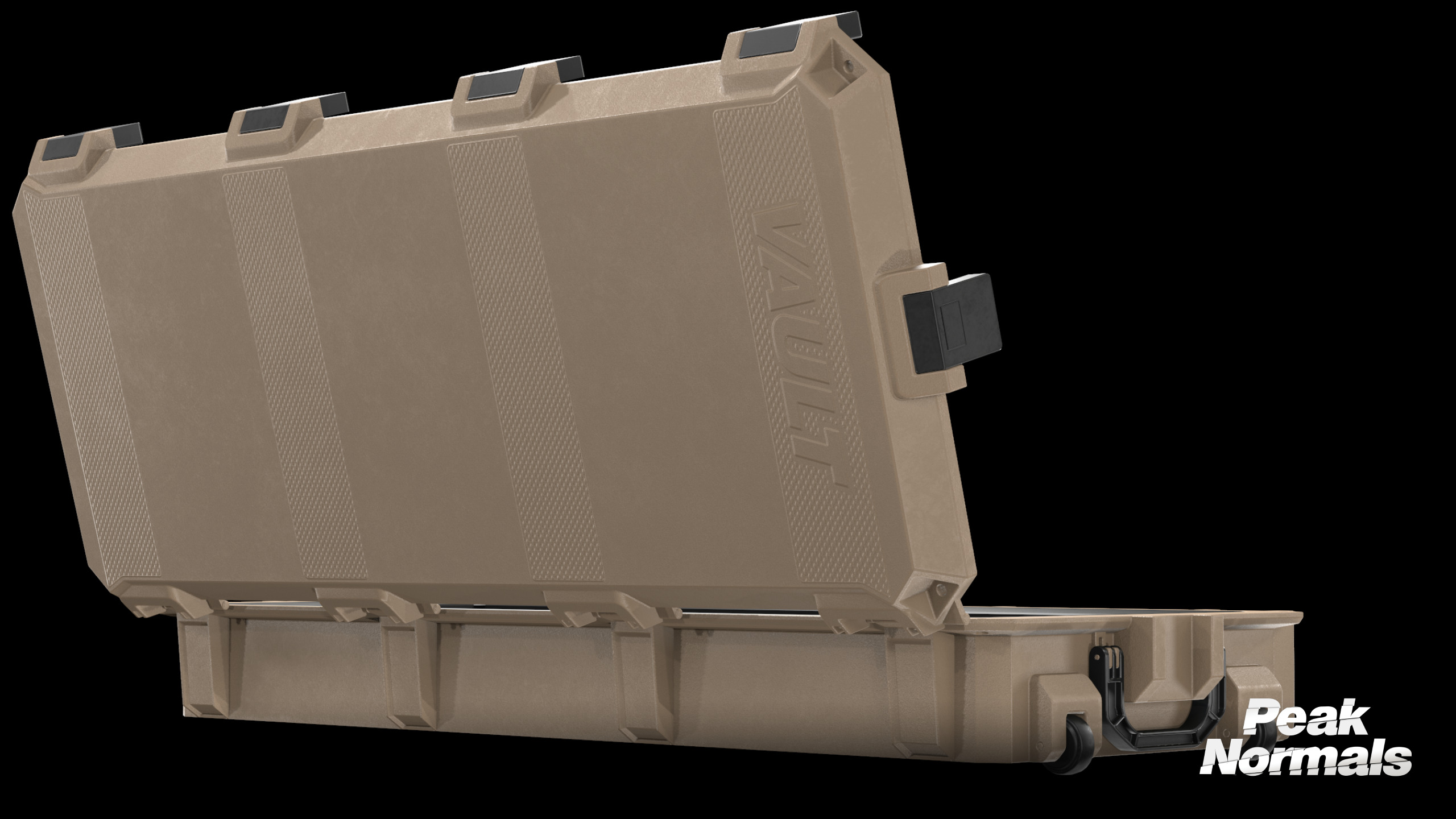 V730 Vault Tactical Rifle Case Low-poly 3D model_1