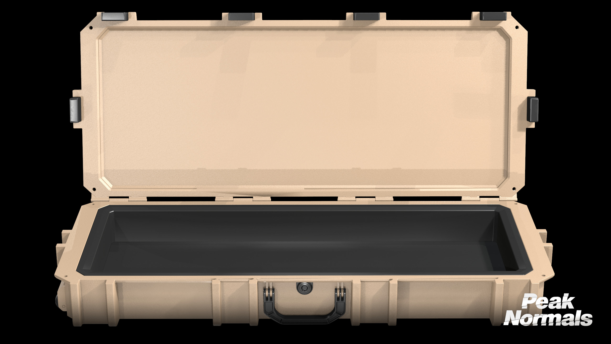 V730 Vault Tactical Rifle Case Low-poly 3D model_2