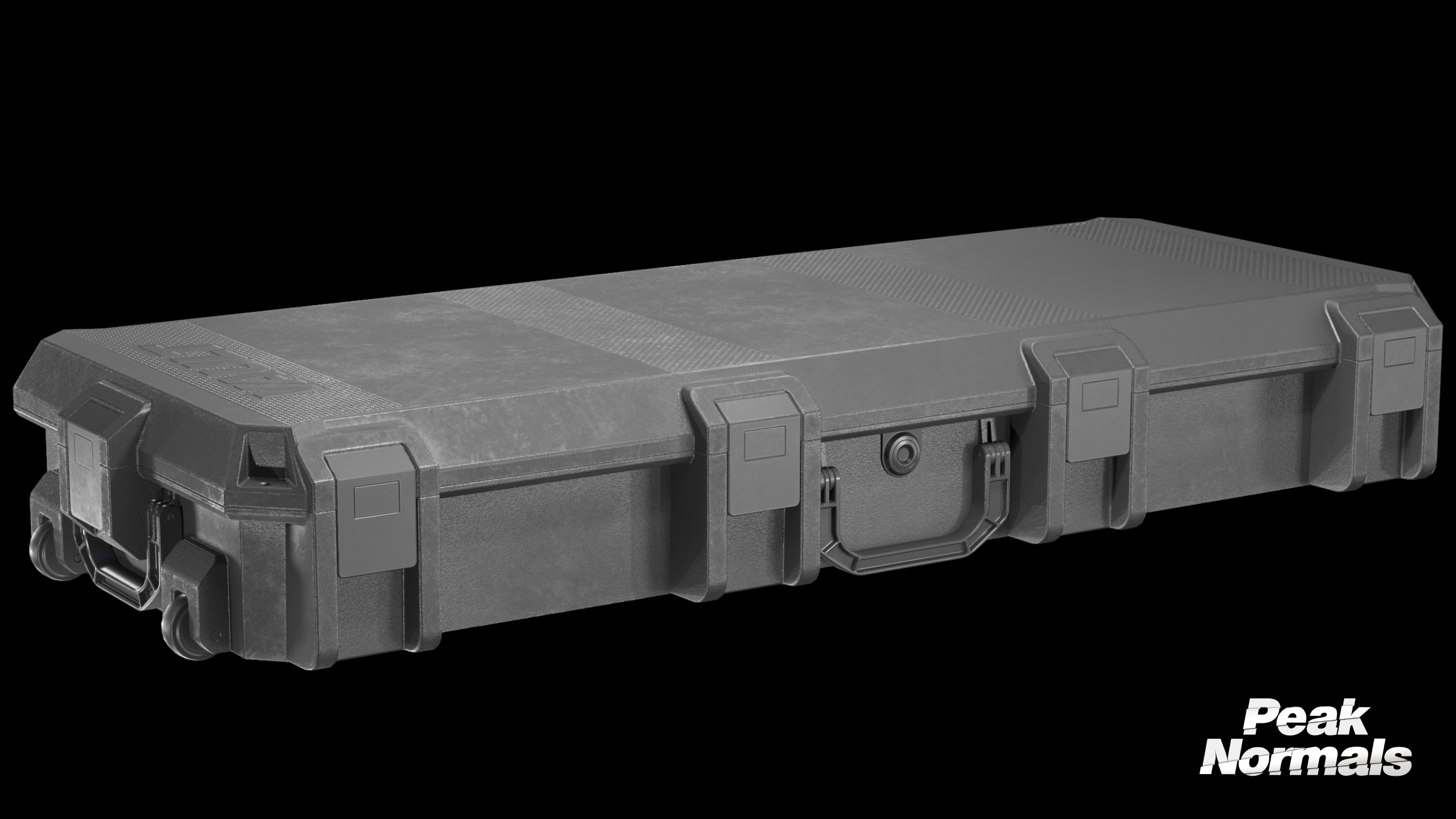 V730 Vault Tactical Rifle Case Low-poly 3D model_3