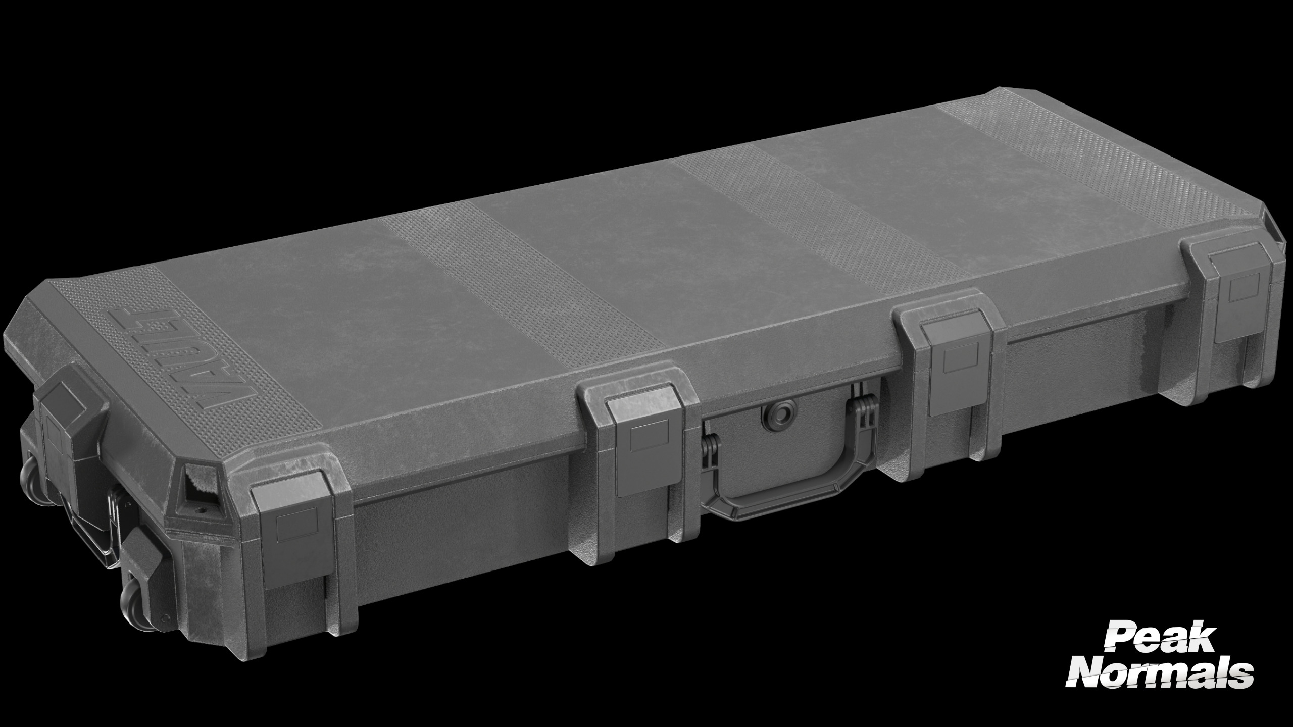 V730 Vault Tactical Rifle Case Low-poly 3D model_7