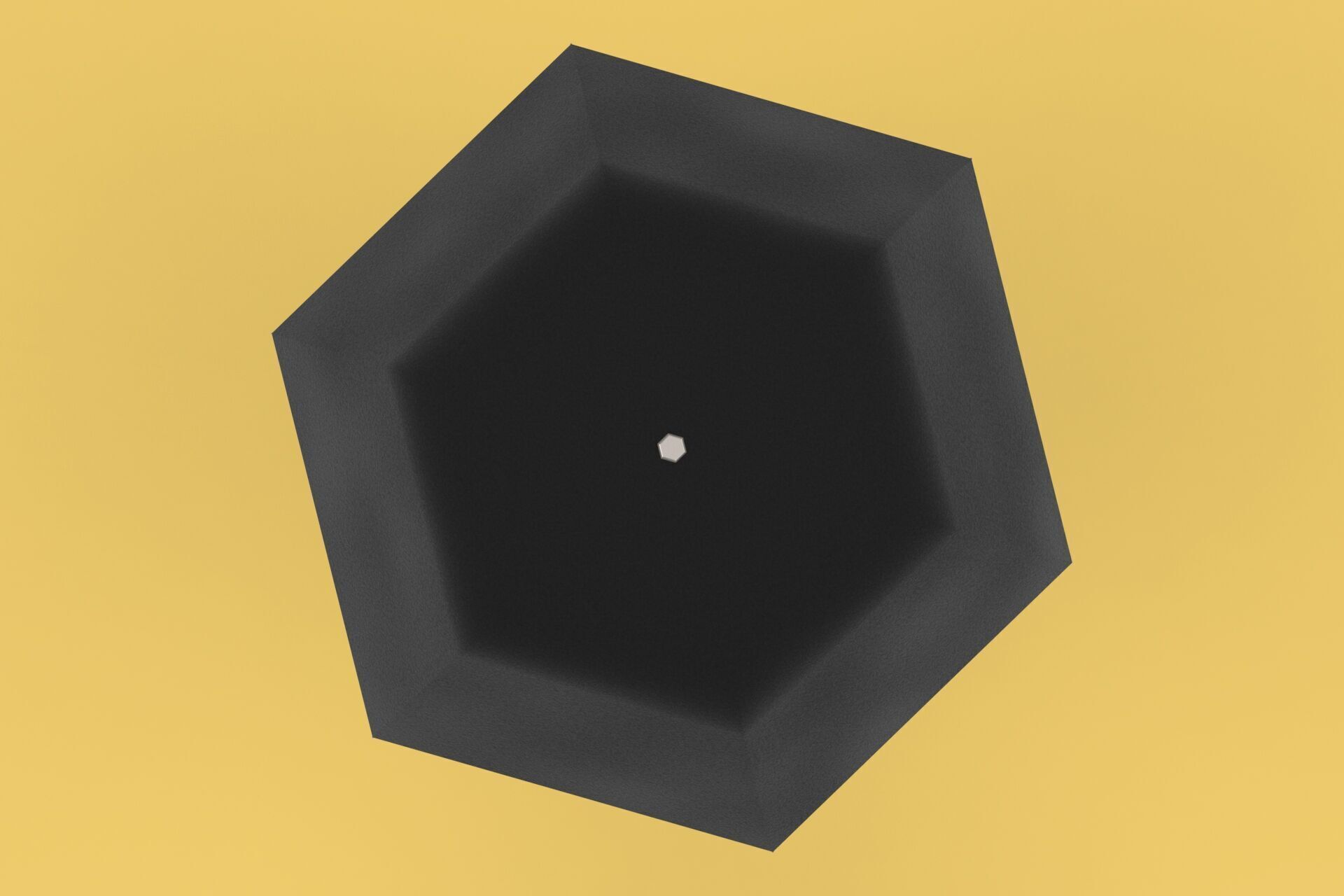 FLASHLIGHT ERGO UMBRELLA SAFE FINGERHOLE GRIP TEXTING RAIN TORCH 3D model_6