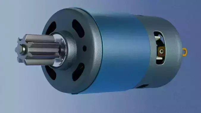 DC Motor with internals