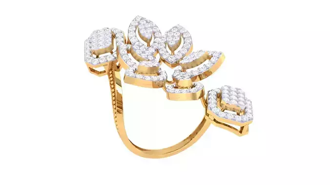  Women Ring MTL 3dm STL OBJ FBX Details