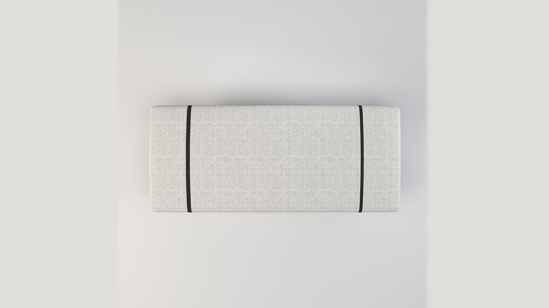 Modern Upholstered Bench 3d Model Low-poly 3D model_3