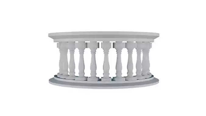 Stone Balustrade 3D print model