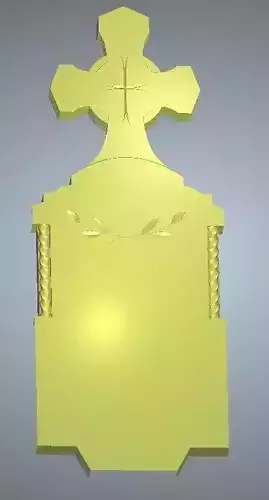 Funeral Sculpture Monument 73 with roses