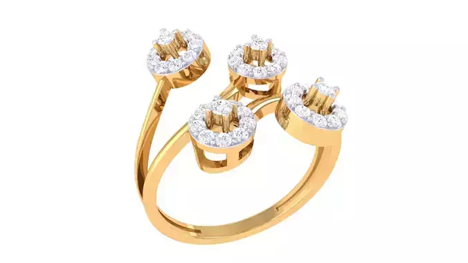  Women Ring MTL 3dm STL OBJ FBX Details