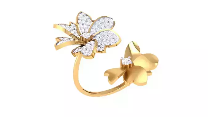  Women Ring MTL 3dm STL OBJ FBX Details