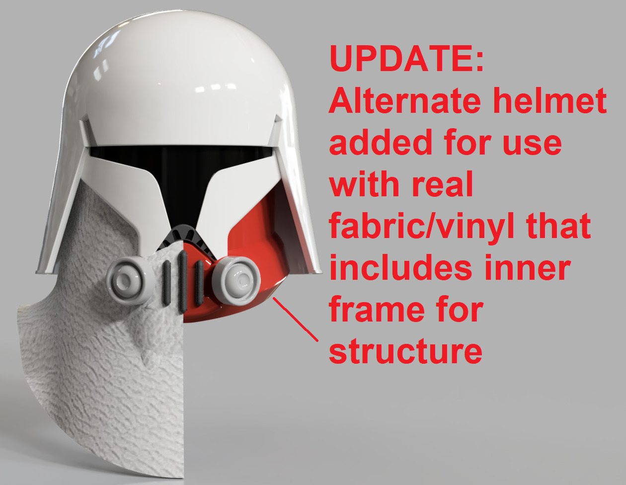 Snow Clone trooper kit for sixth scale custom action figures 3D print model_1