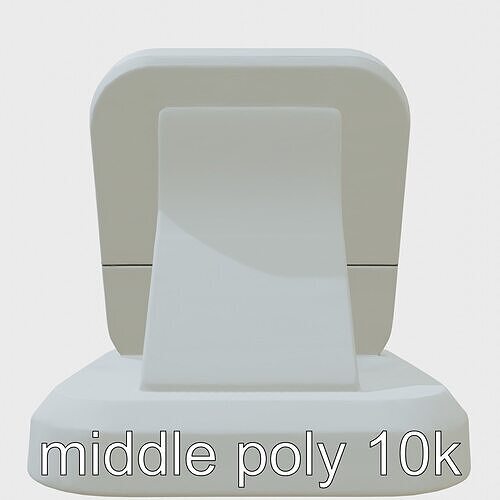 ModernTech Charger with Interlocking Magnet Design Low-poly 3D model