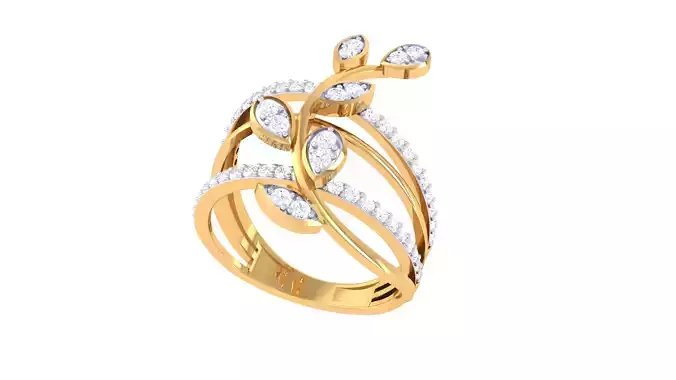  Women Ring MTL 3dm STL OBJ FBX Details