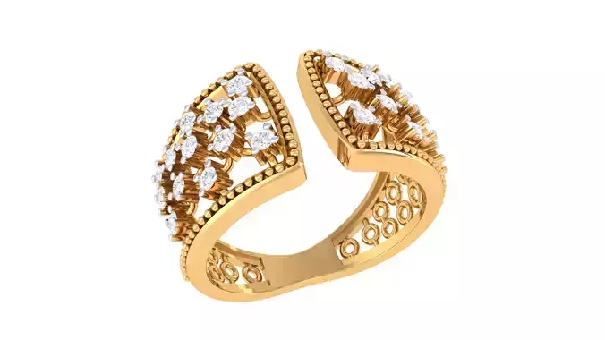  Women Ring MTL 3dm STL OBJ FBX Details