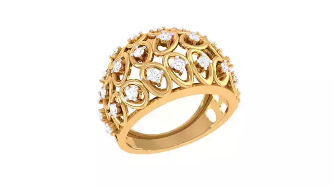  Women Ring MTL 3dm STL OBJ FBX Details