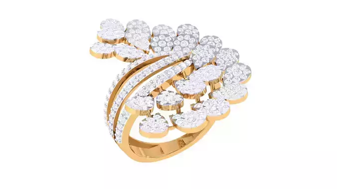  Women Ring MTL 3dm STL OBJ FBX Details