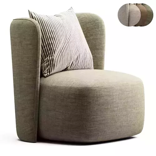 Sclupted Swivel Chair
