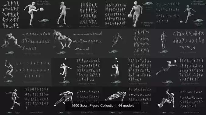 1500 Sport Figure Collection 