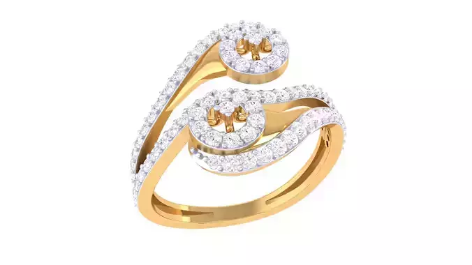  Women Ring MTL 3dm STL OBJ FBX Details