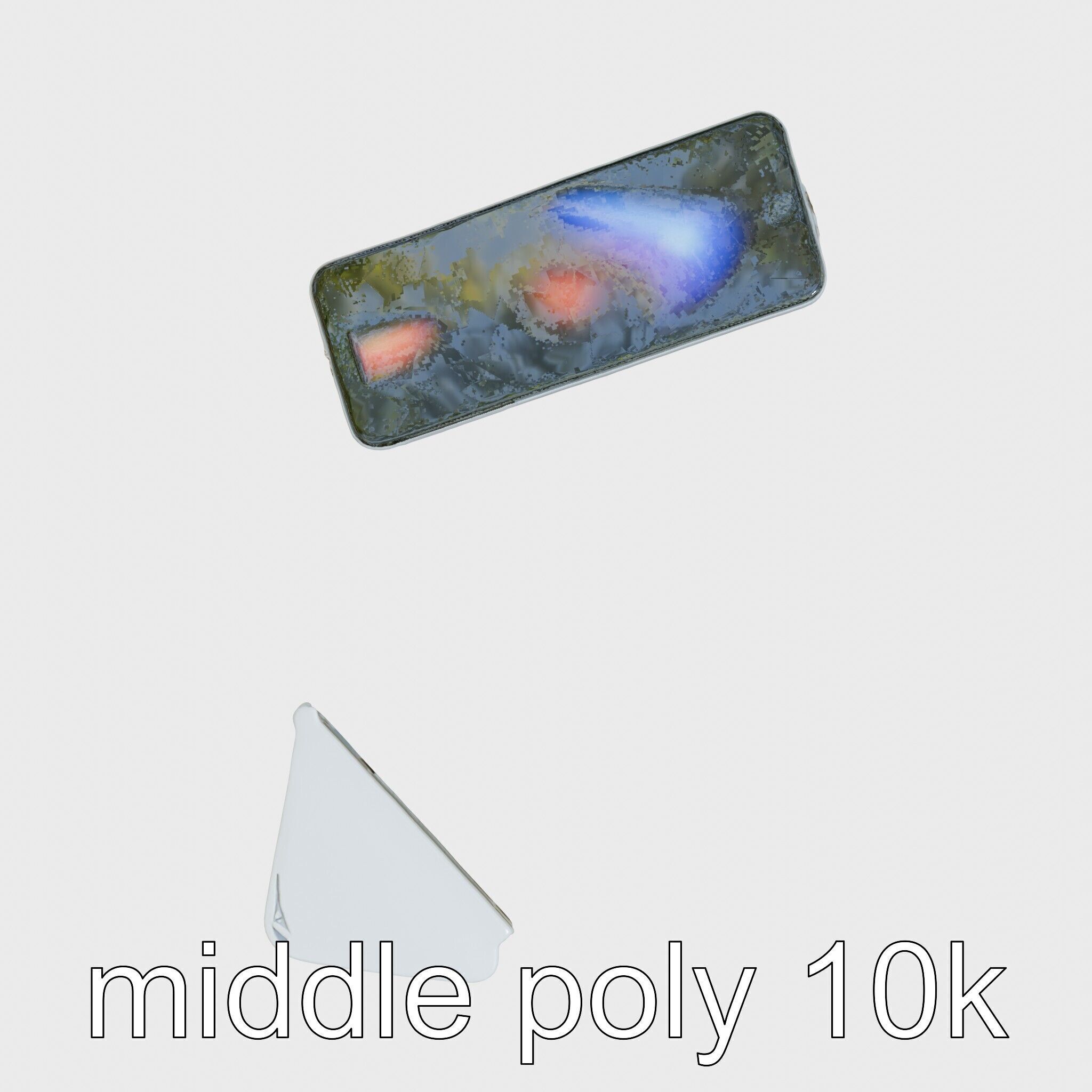 Elysium Desk Oasis Luxurious Dual-Function Mat Low-poly 3D model_33