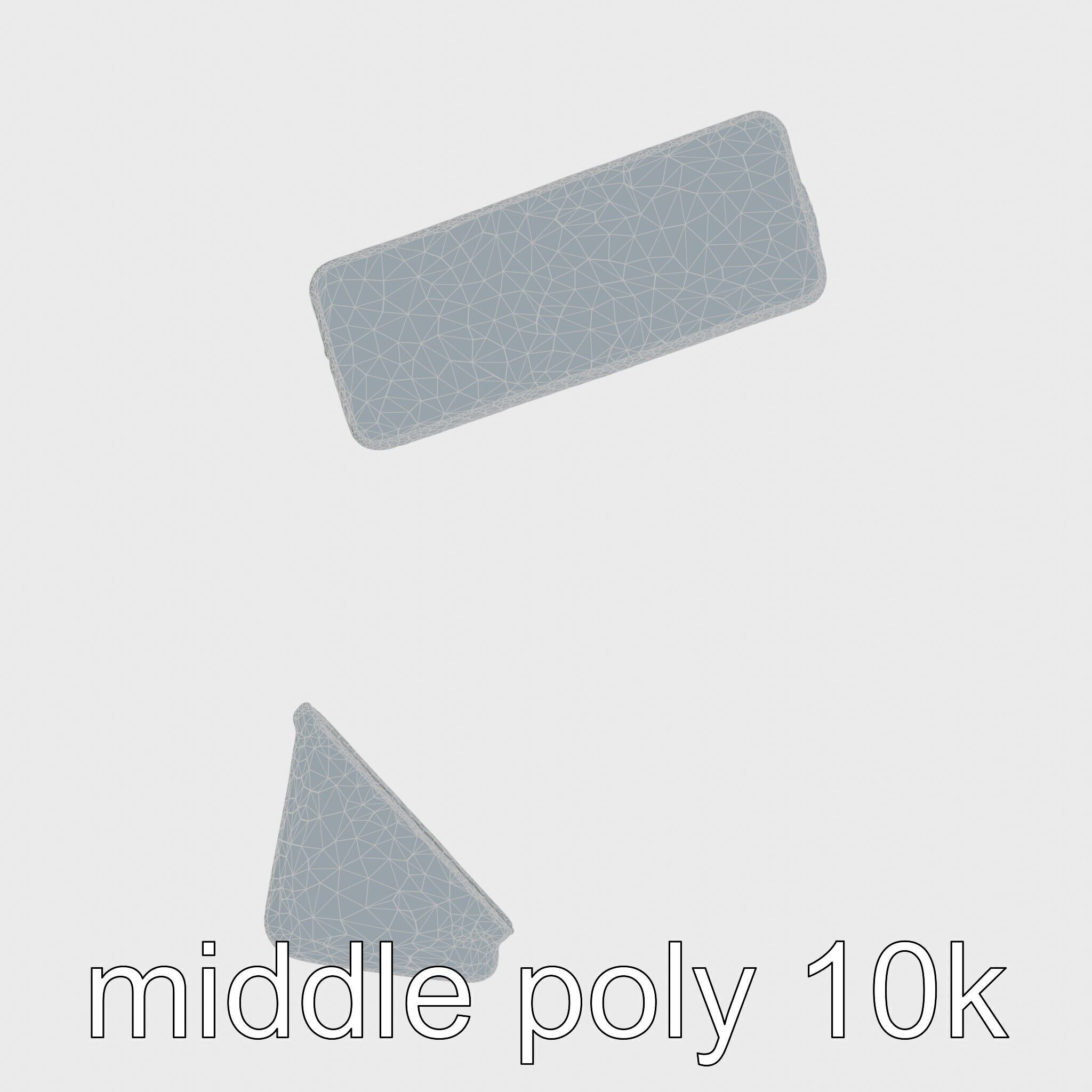 Elysium Desk Oasis Luxurious Dual-Function Mat Low-poly 3D model_32