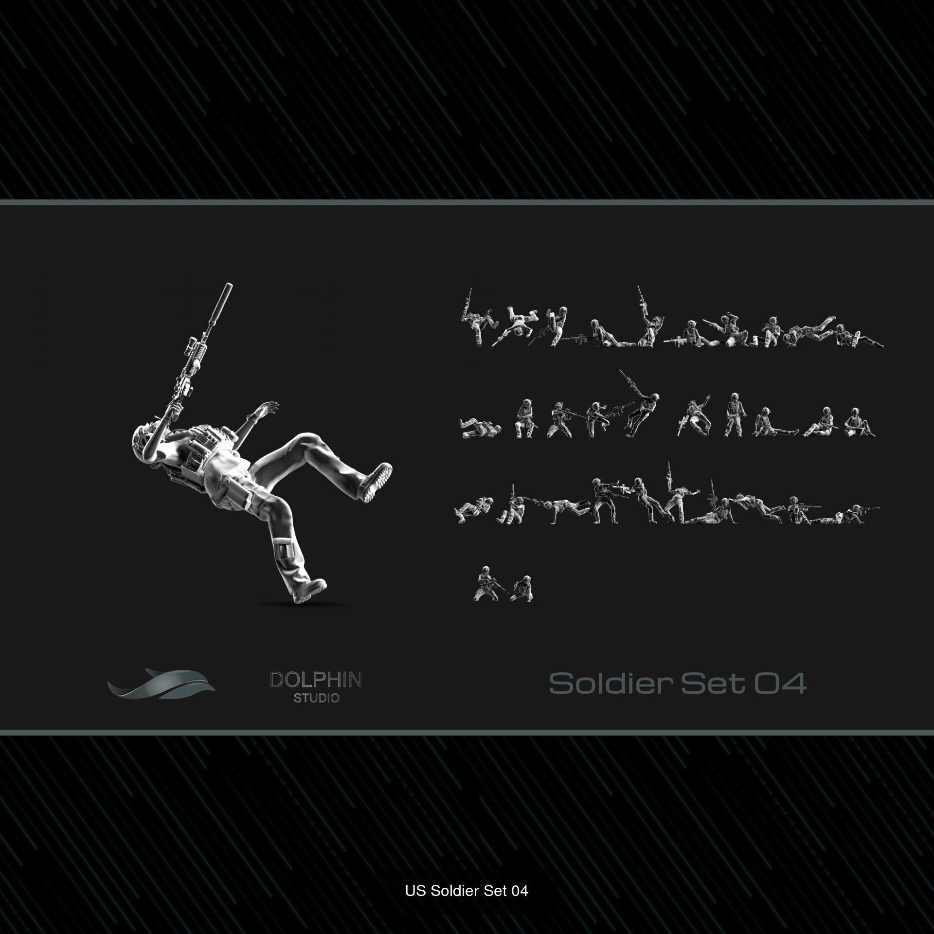 400 US Marine Corps 3D Model Collection_5