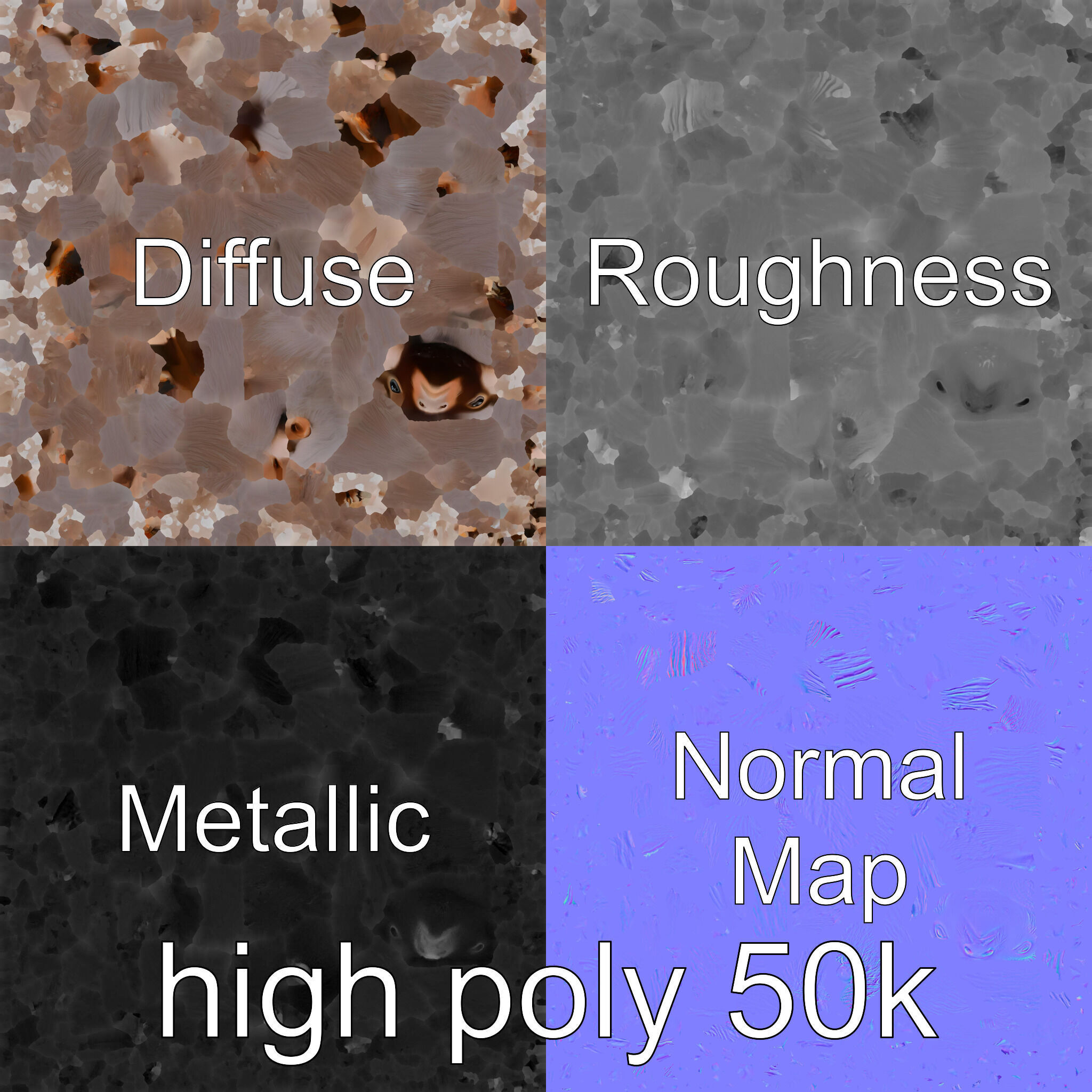 Furry Nutria Marshland Guardian 3D Model Low-poly 3D model_33