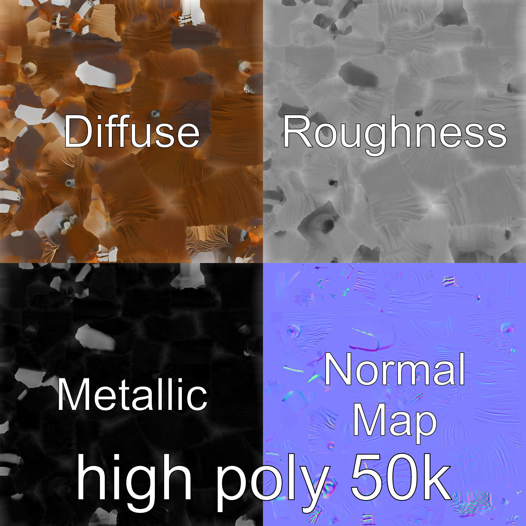 Nutria by the Riverbank 3D Model Low-poly 3D model_30