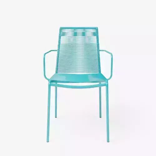 Zina Lago Aqua Dining ArmChair