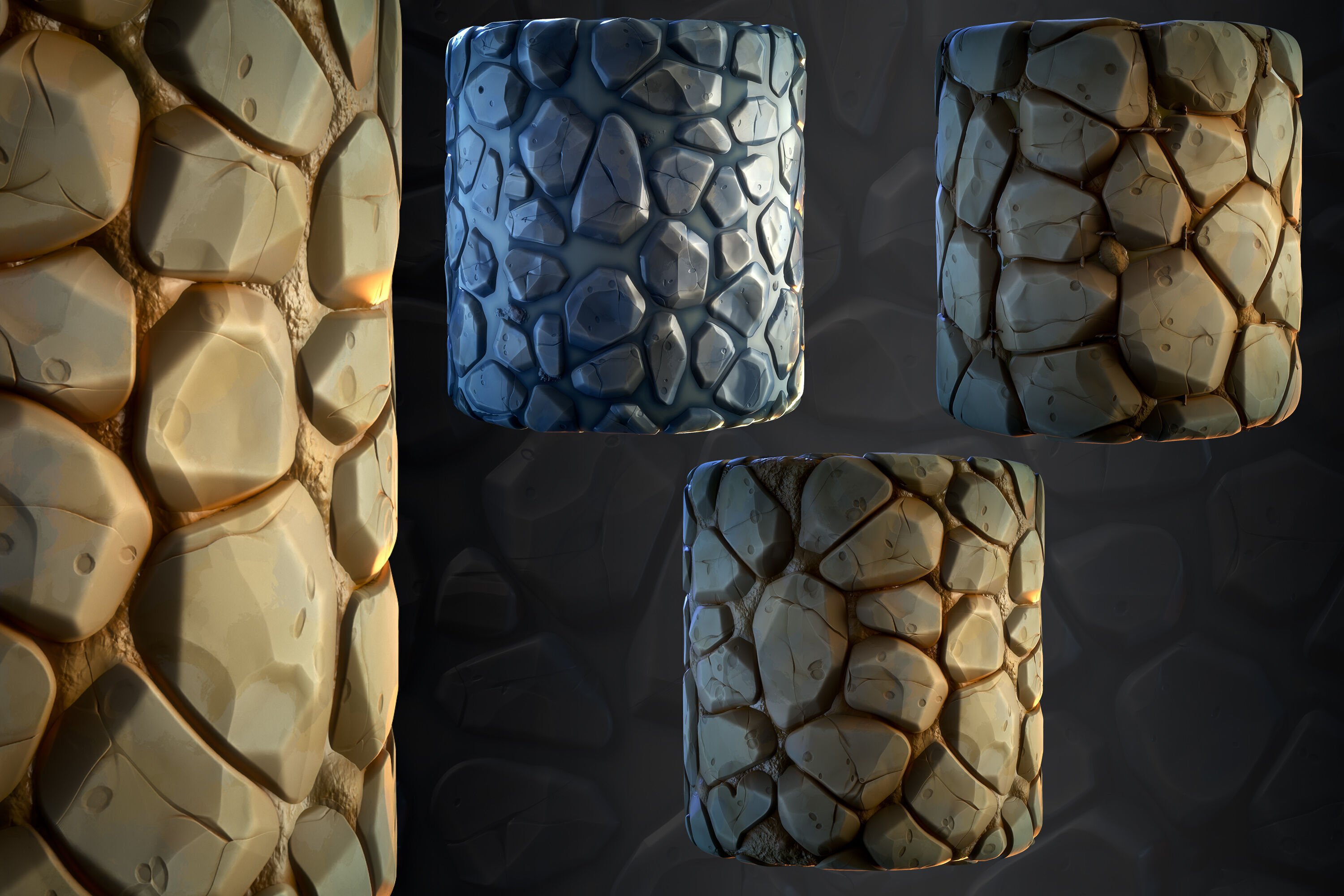 Stone Floor water Material - VOL 20 - Maps - SBsar Texture_3