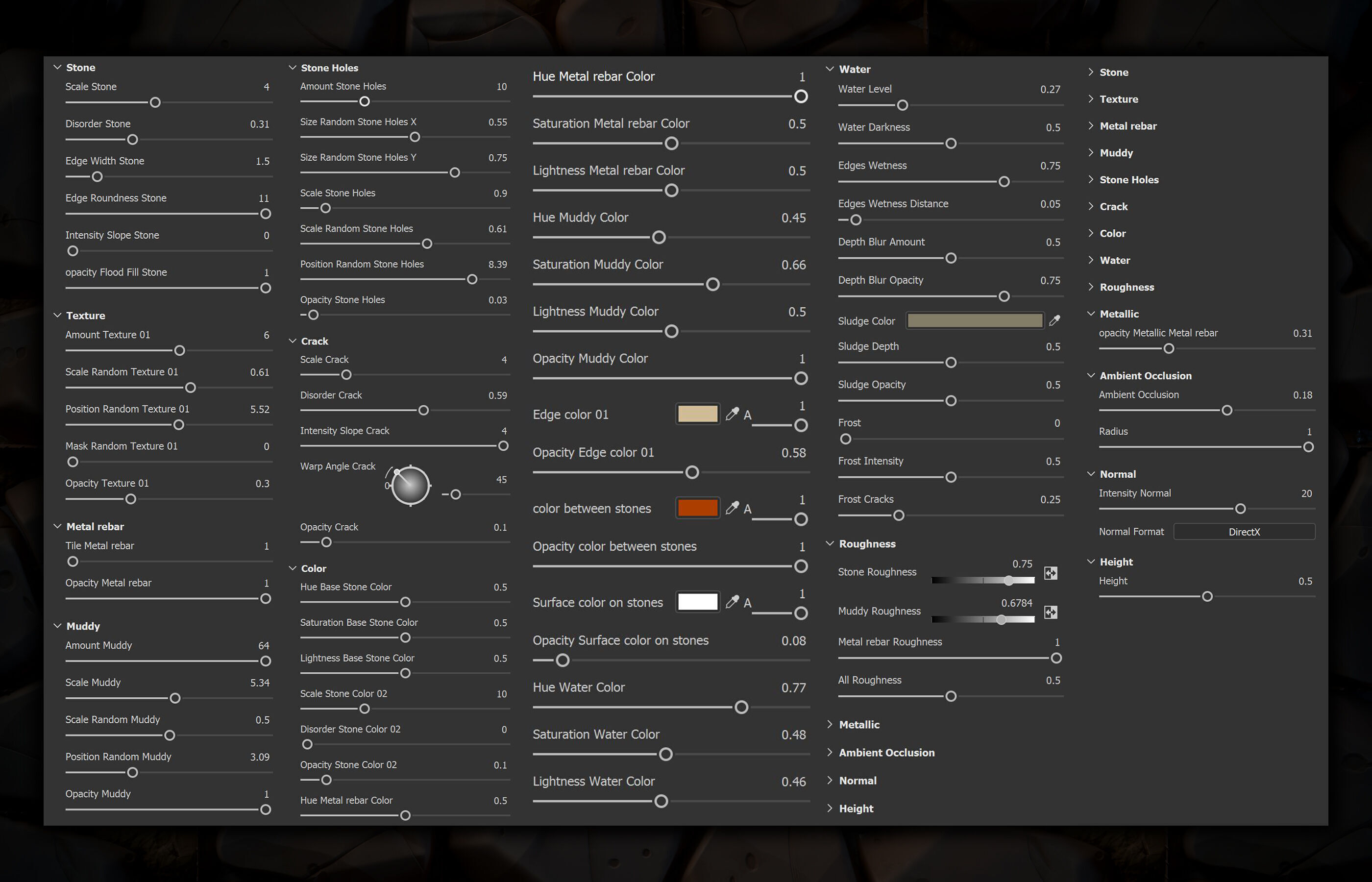 Stone Floor water Material - VOL 20 - Maps - SBsar Texture_2