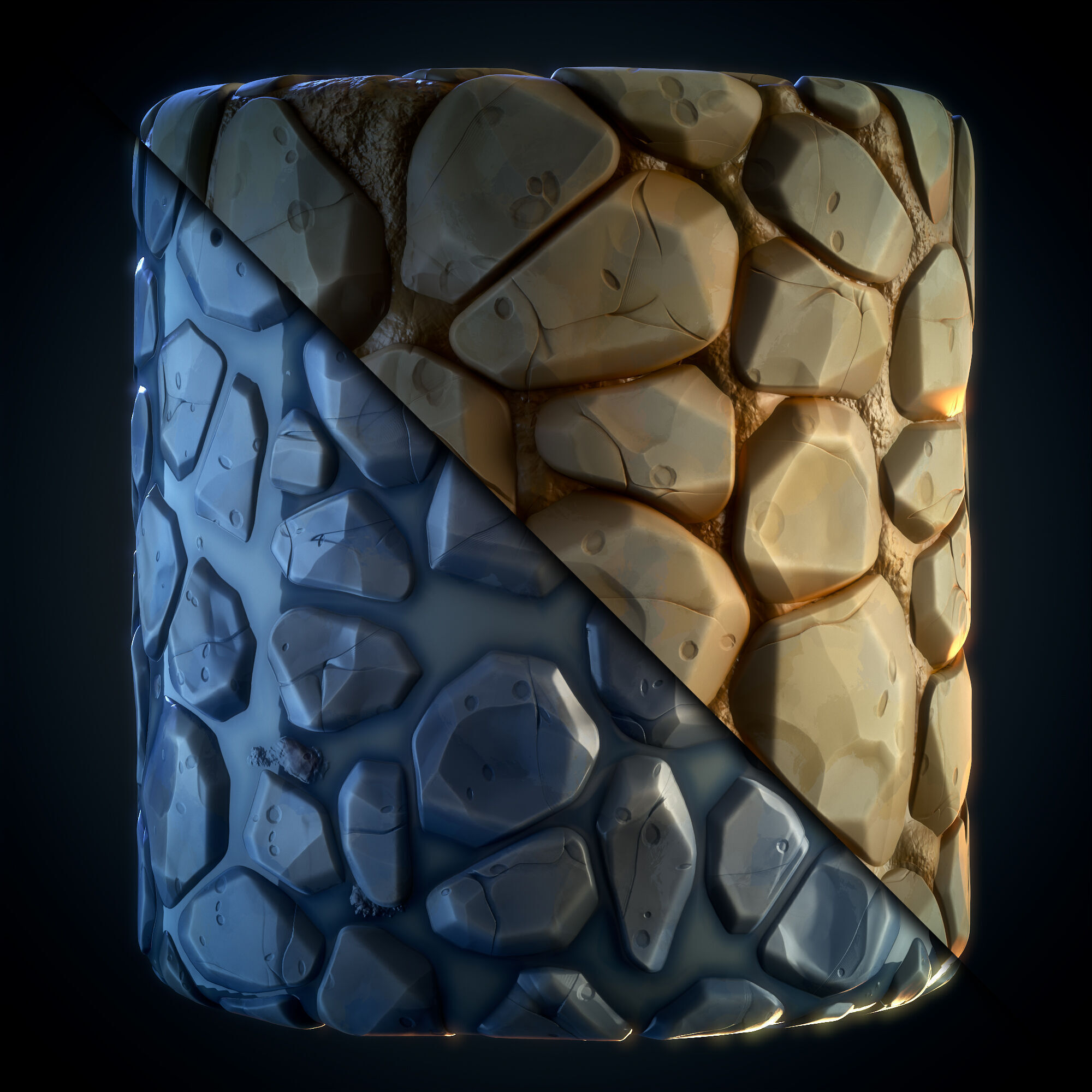 Stone Floor water Material - VOL 20 - Maps - SBsar Texture_6