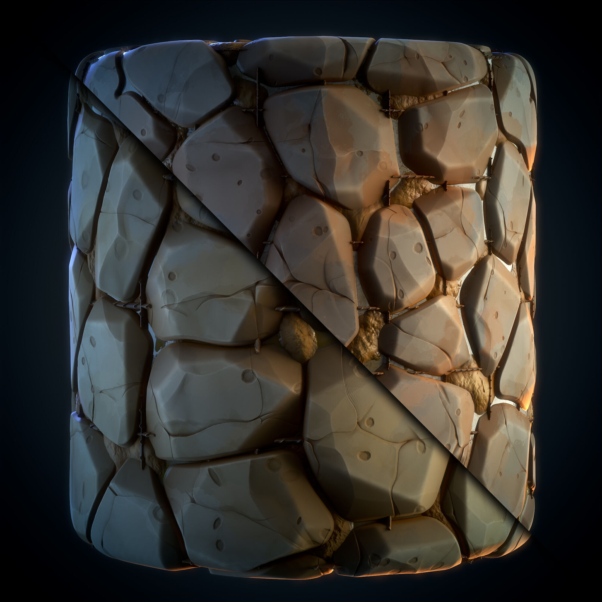 Stone Floor water Material - VOL 20 - Maps - SBsar Texture_5