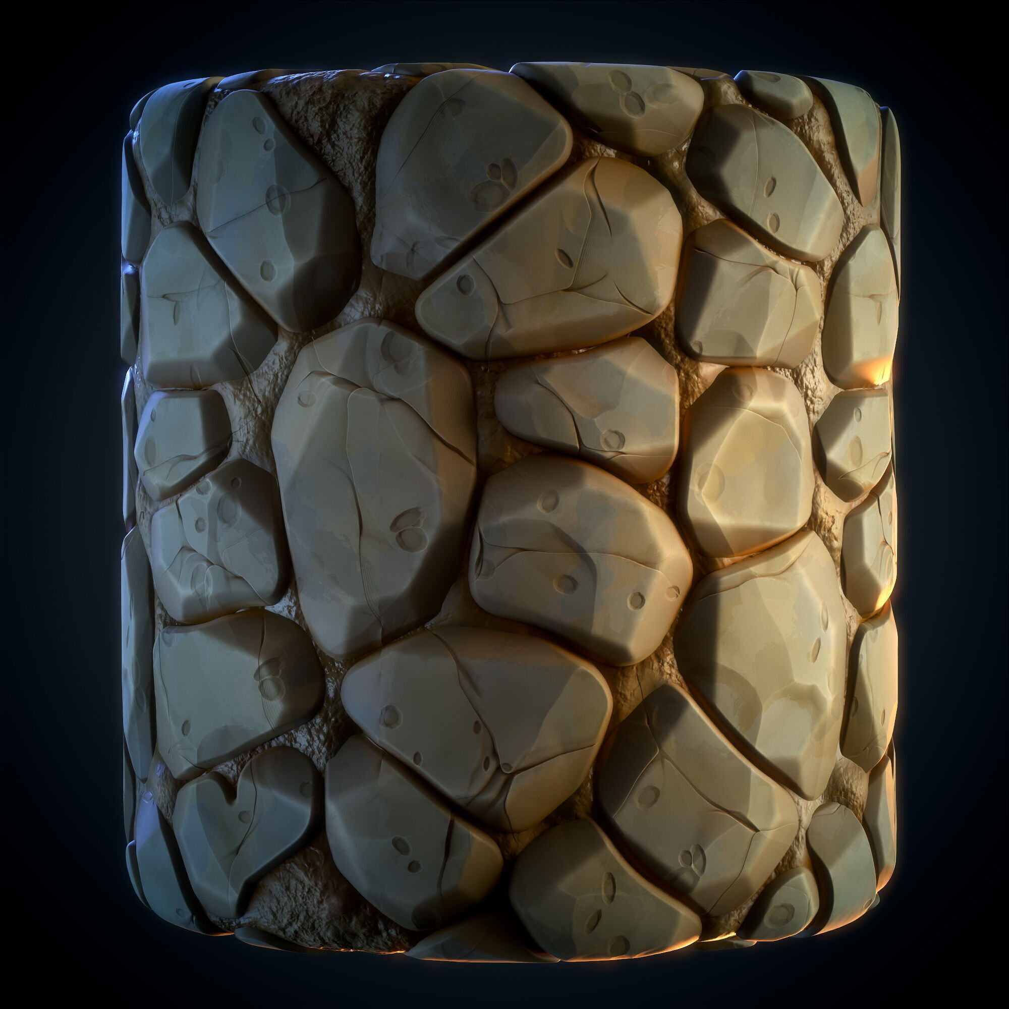 Stone Floor water Material - VOL 20 - Maps - SBsar Texture_1