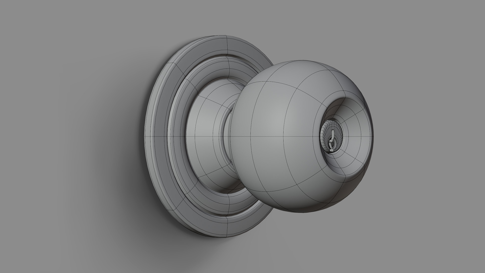 Door Knob 3D model_1