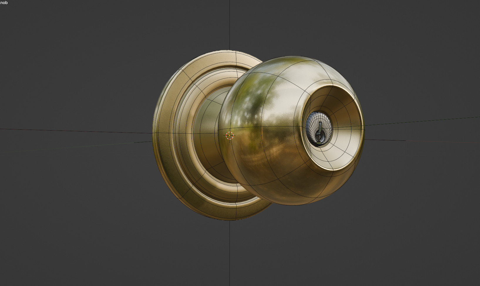 Door Knob 3D model_4