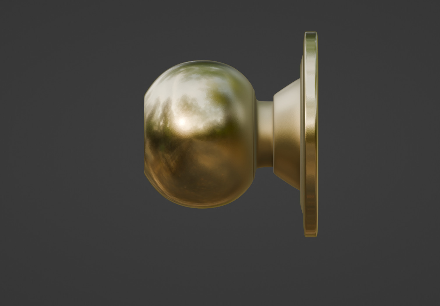 Door Knob 3D model_6
