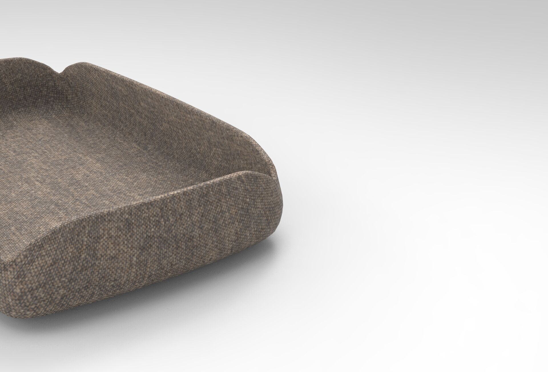 Tres Tray Low-poly 3D model_3