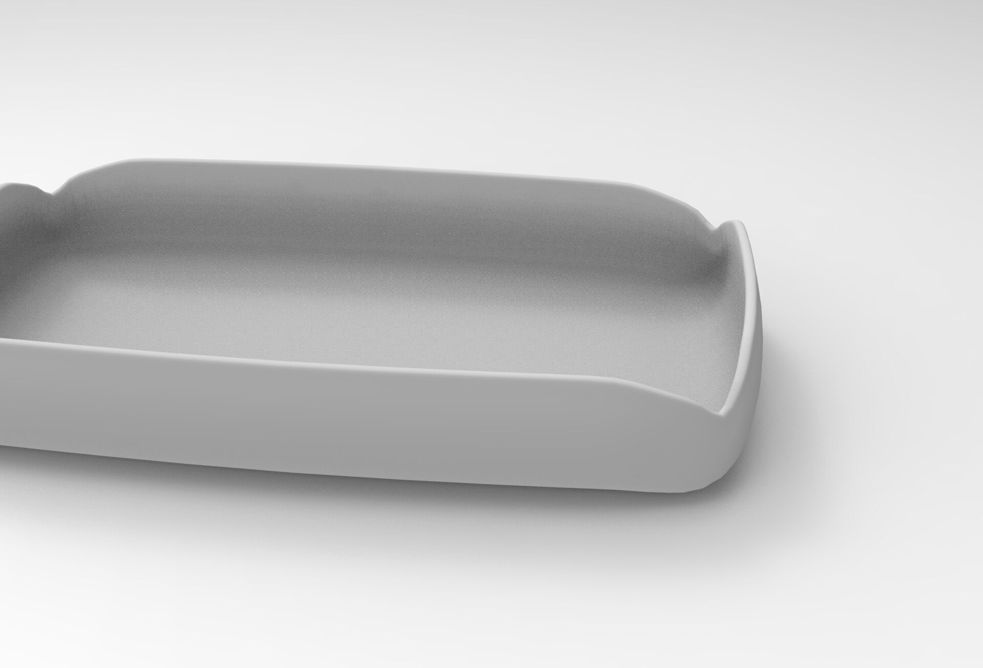 Tres Tray Low-poly 3D model_8