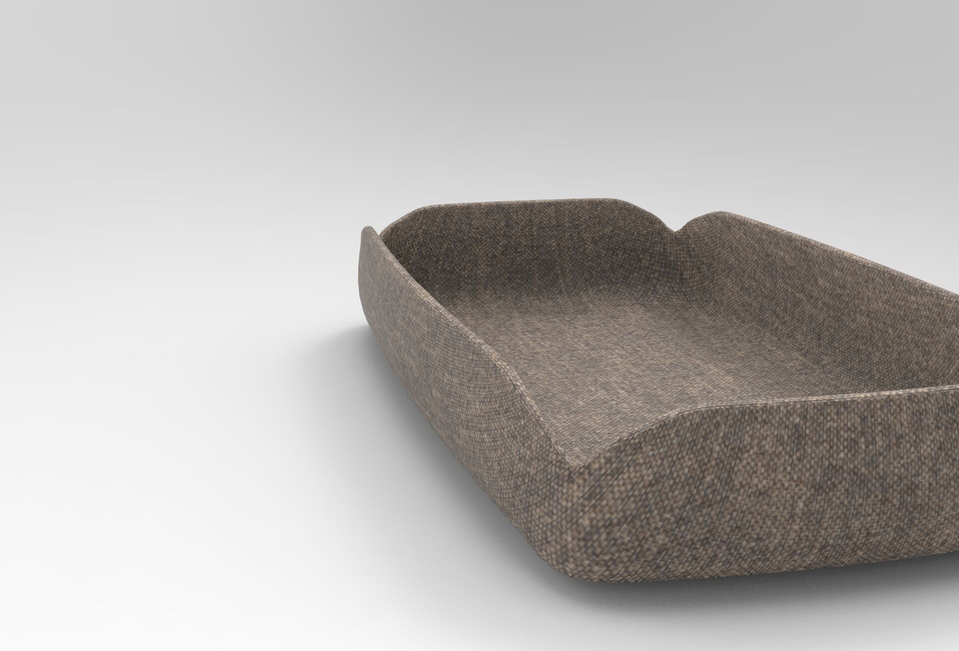 Tres Tray Low-poly 3D model_2