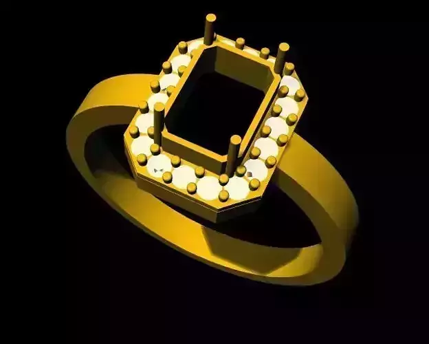 Cluster Ring 3dm file