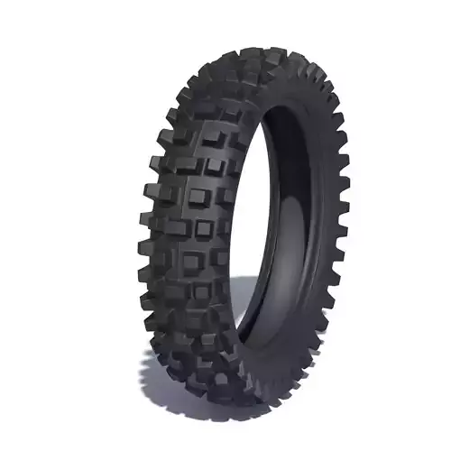 Motocross motorcycle rear tire