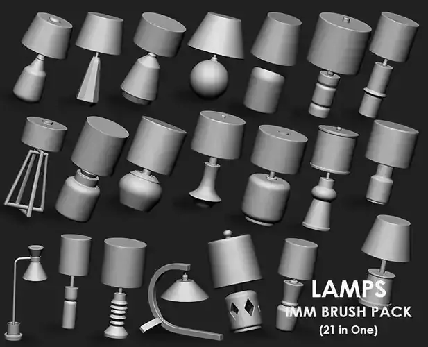 Lamps IMM Brush Pack 21 in One